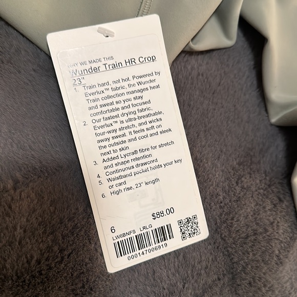 Lululemon Wunder Train HR Crop 23” - Picture 5 of 5